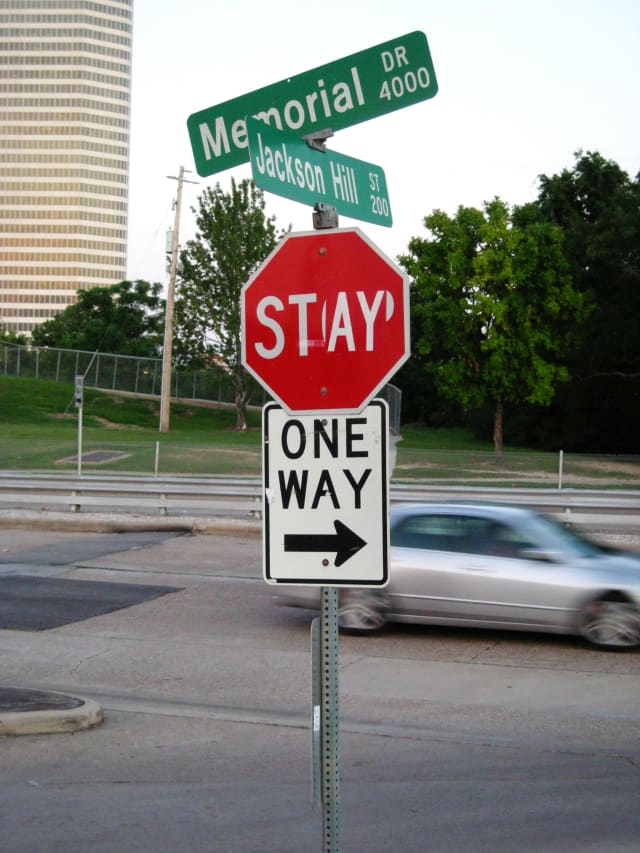 Houston, TX - Stay, a city scene photograph by Bob McNeil