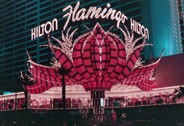 Las Vegas at Night 12, a city scene photograph by Bob McNeil