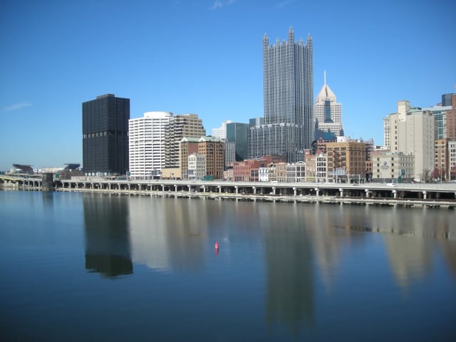 Pittsburg, PA, a city scene photograph by Bob McNeil