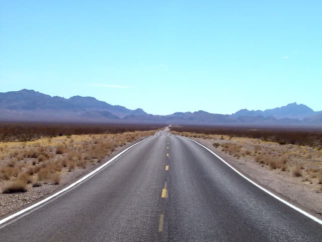 West Texas Road, a landscape photograph by Bob McNeil