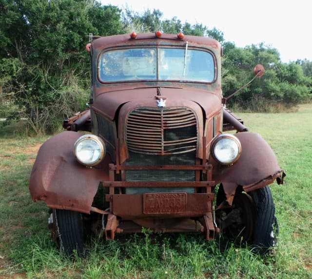 Old Truck, a documentary photograph by Bob McNeil
