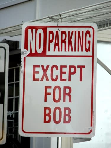 Signs 04, a sign photograph by Bob McNeil