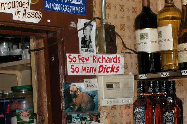 Signs 07, a sign photograph by Bob McNeil