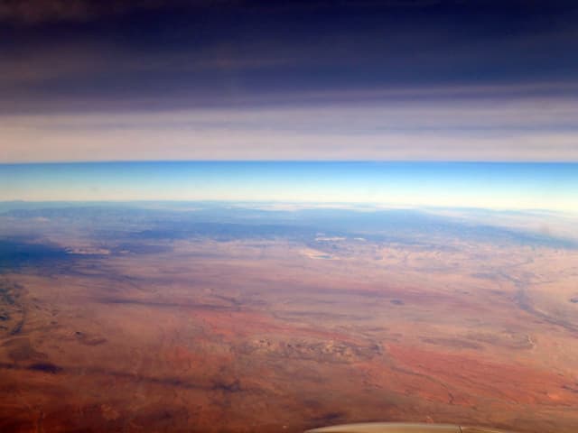 Air 02, a aerial photograph by Bob McNeil