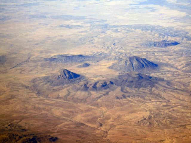 Air 14, a aerial photograph by Bob McNeil