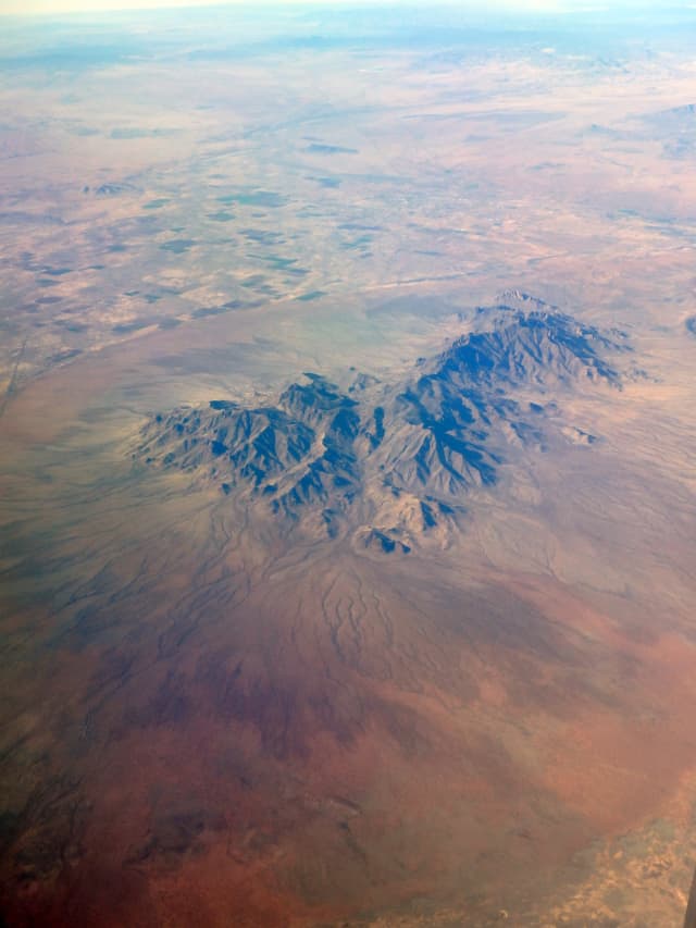 Air 15, a aerial photograph by Bob McNeil