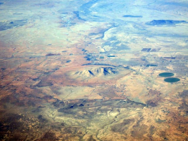 Air 16, a aerial photograph by Bob McNeil