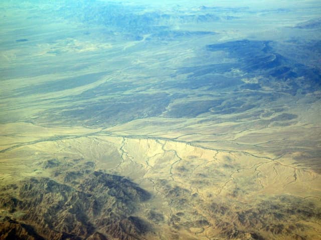 Air 31, a aerial photograph by Bob McNeil